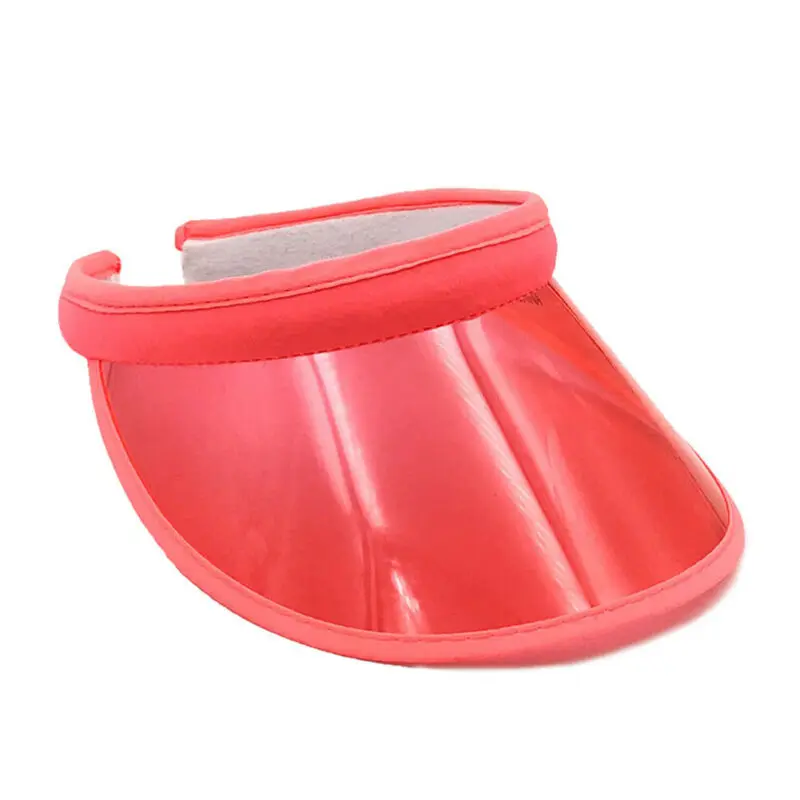 Summer PVC Sun Visor Adjustable Sports Tennis Golf Cap Headband Unisex Men Women Hat | Аксессуары для одежды