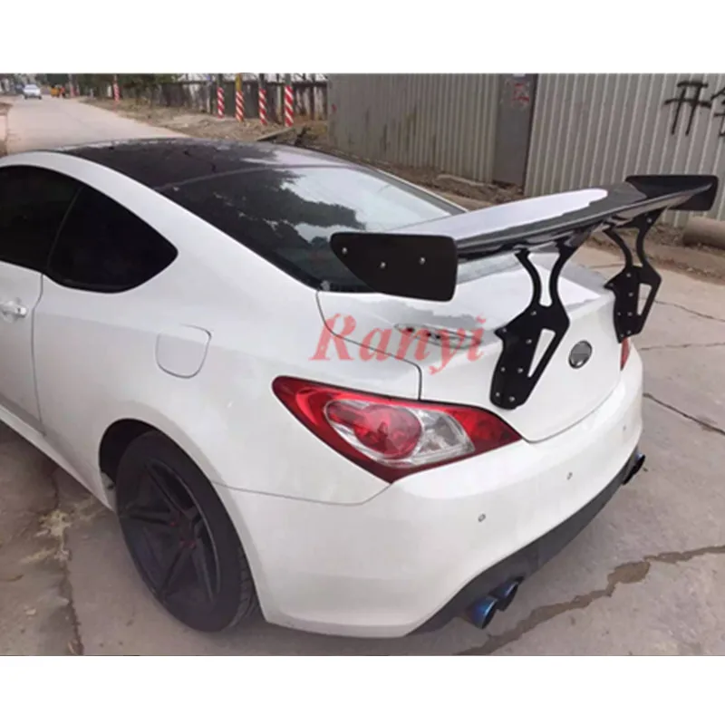Генезис купе углеродного волокна Рокки Банни спойлер для Hyundai генезис багажник