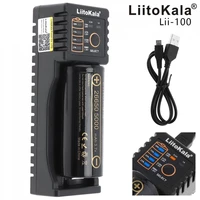 liitokala 3 7 v 26650 5000 mah li ion rechargeable batterie batterie ordinateur portable cas chargeur unique smart usb slot