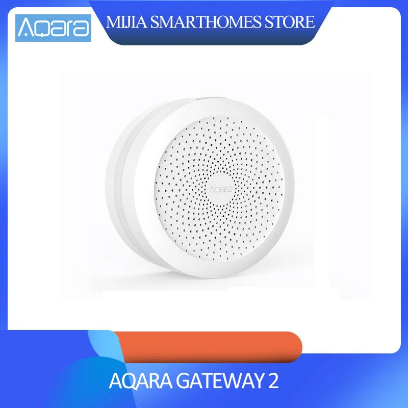 Оригинальный Xiao mi jia Aqara Hub Gateway2 с RGB светодиодный ночной Светильник Smart work Apple Homekit и