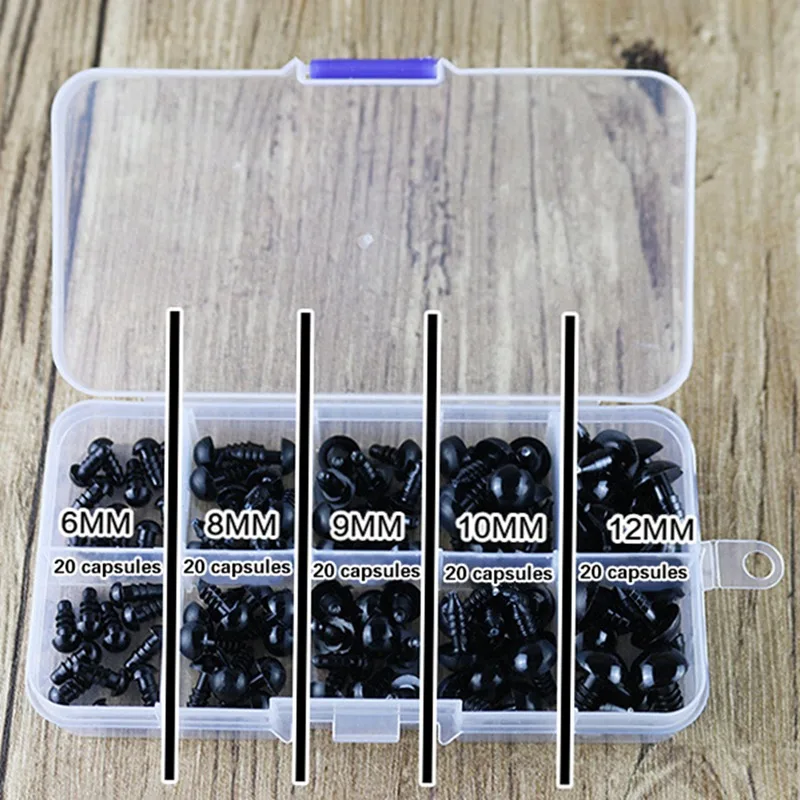 Глаза амигуруми плюшевые для пластмассовые аксессуары кукол глазного яблока 100