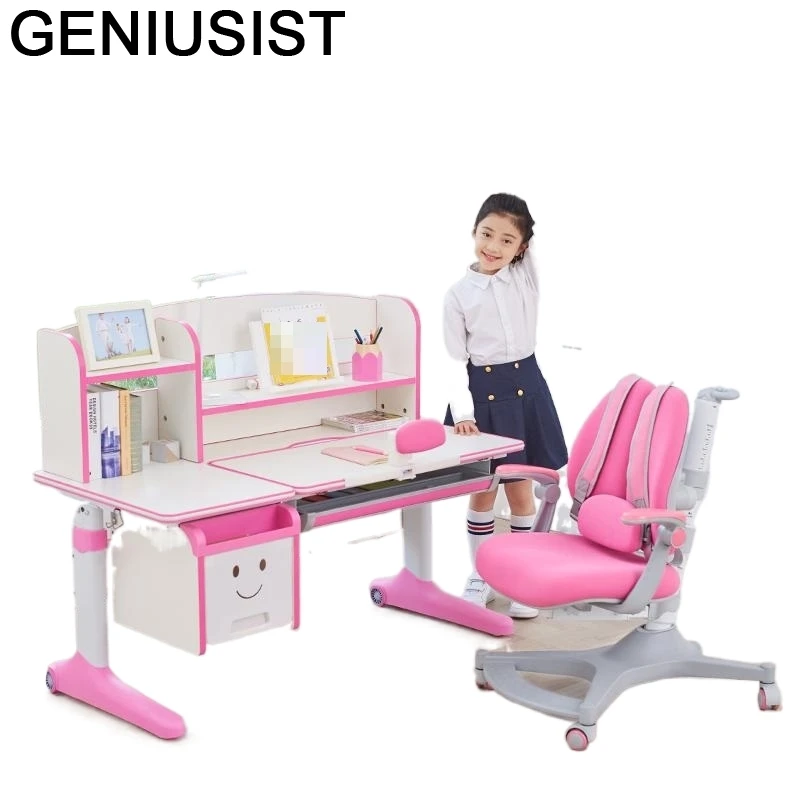 

Escritorio Stolik Dla Dzieci Play Mesa Y Silla Infantil Scrivania Bambini Child Adjustable Enfant for Kinder Study Kids Table