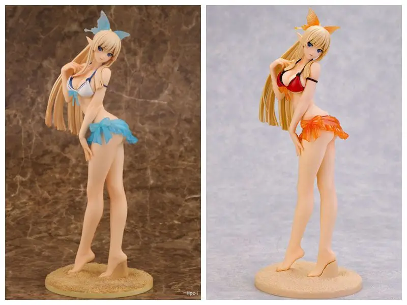 

Anime Game Shining Resonance Kirika Towa Alma Swimsuite Version Sexy Girls Pvc Figure Model Toys