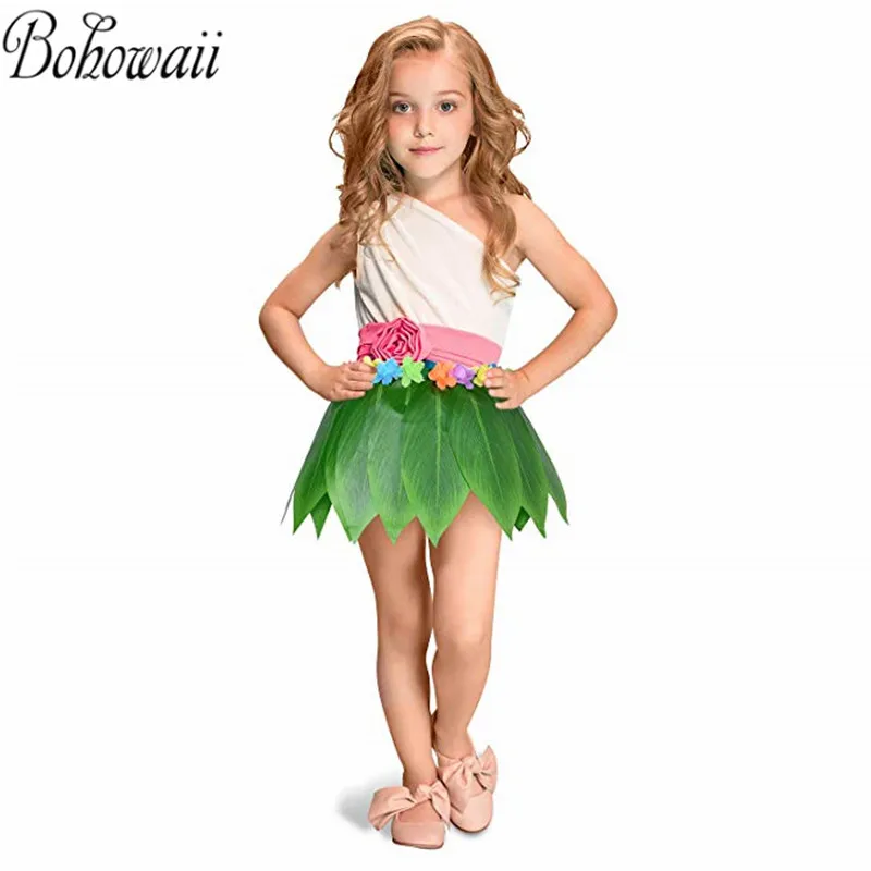 Гавайские юбки хула с искусственными цветами гибискуса для Falda Hawaiana Mujer и пляжные