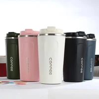 garrafa termica 304 stainless steel coffee thermos mug 380510ml multipurpose portable car vacuum flasks cup water bottle