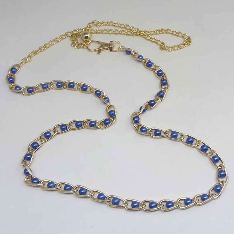 Женский пояс-цепочка на талию украшение из бисера подарок для платья юбки