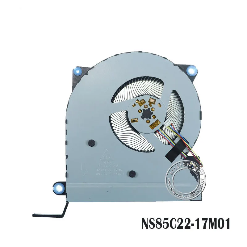 Кулер для процессора ноутбука NS85C22 17M01 DC5V 0.50A 17J05 4PIN ASUS YX560U R562UD F560UD X560UD 13NB0IP0P01021|cooling