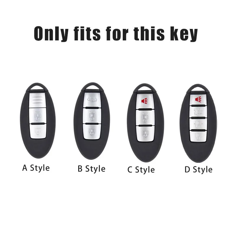 

Zinc Alloy TPU Car Key Case Cover for Nissan Qashqai J10 J11 X-Trail t31 t32 kicks Tiida Pathfinder Murano Note Juke Infiniti