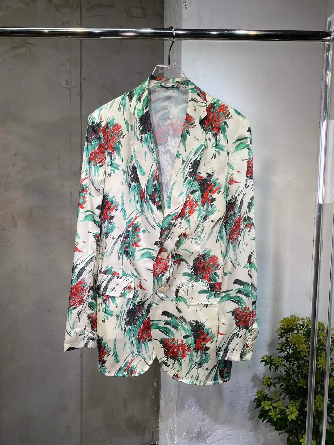 

Женский блейзер, свободный пиджак с цветочным принтом, верхняя одежда ddxgz2, лето 2021