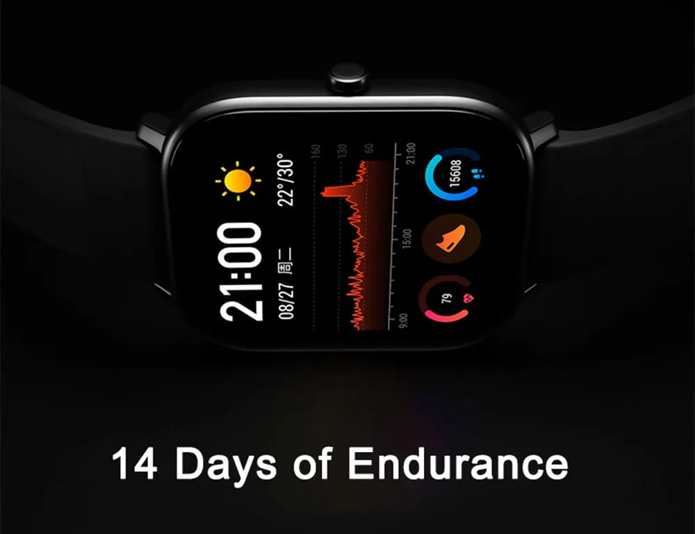 Глобальная версия Amazfit GTS Смарт-часы 5ATM водонепроницаемые плавательные умные часы 14 дней батарея управление музыкой для телефона Xiaomi IOS