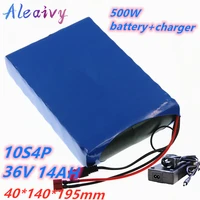 36v 14ah 350w 500w 18650 10s4p lithium ion rechargeable battery pack 42v rlectric bicycle electric car with 15a discharge bms
