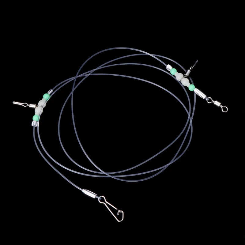 1 группа рыболовные снасти линии Вертлюги ночные светящиеся бусины булавки Rolling