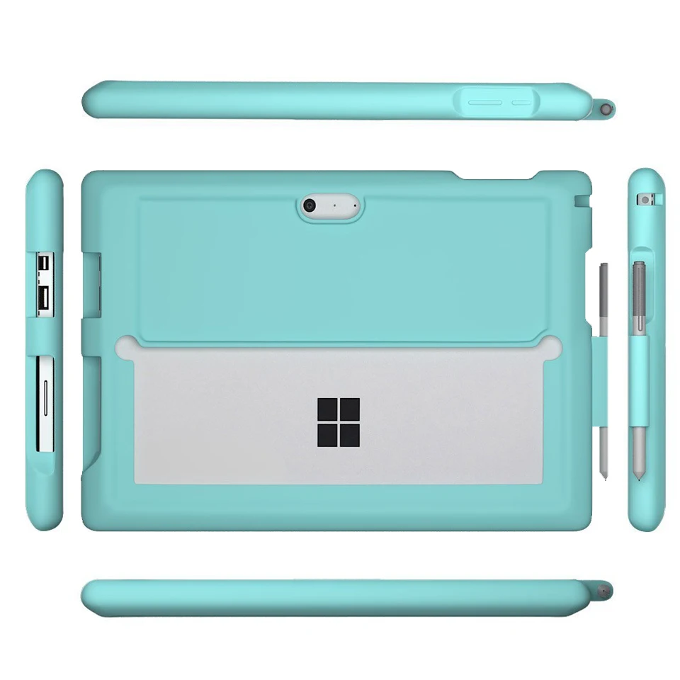 Прыгающий чехол для Microsoft Surface Pro Бампер Противоударная защита на возраст 3 4 5 6 7
