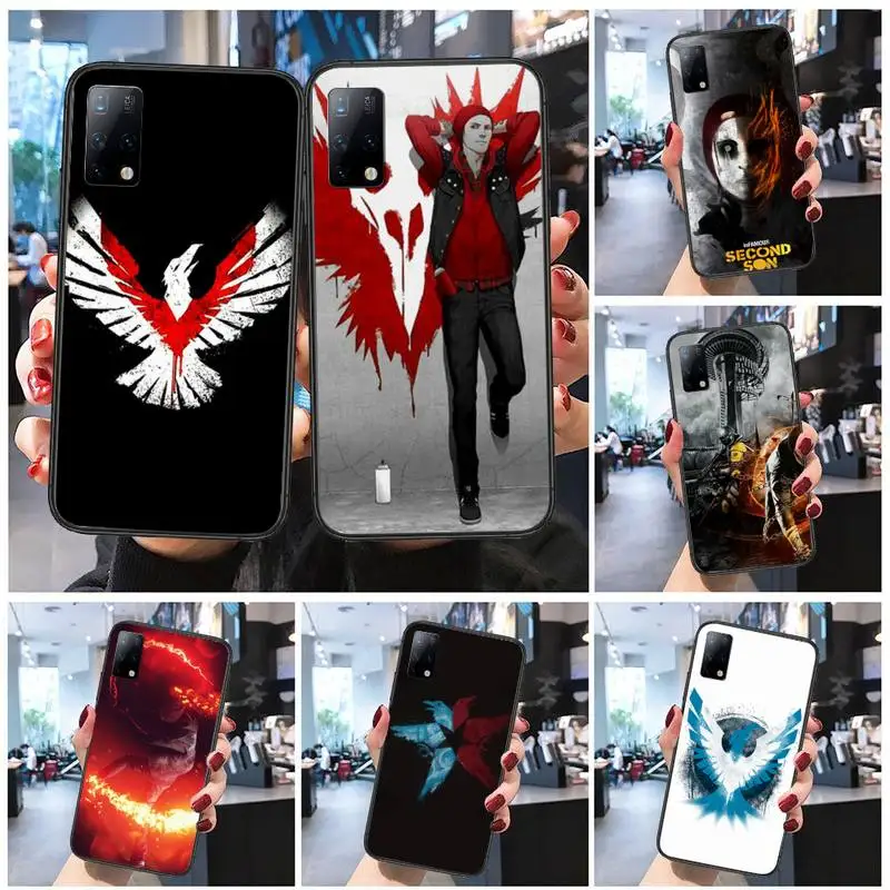 

inFAMOUS second son Phone Case for Huawei mate 9 10 20 30 40 20x nova 5t lite pro Fundas Coque