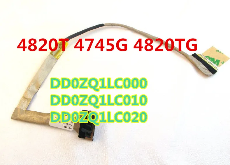 New LCD Cable For ACER Aspire 4745 4745G 4745Z 4820 4820T 4820G 4820TG 4553 4553G 4625 DD0ZQ1LC020 LVDS Screen Display Flex | Компьютеры и