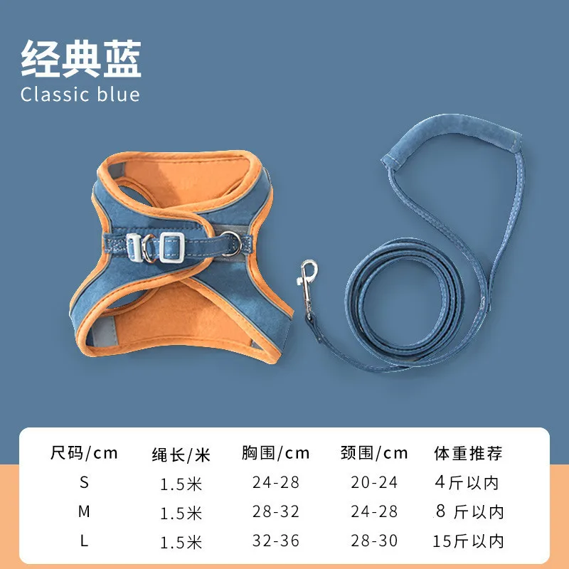 

Dog Harness Reflective Breathable Adjustable Pet Harness for Small large Dog French Bulldog Chihuahua Harness Vest Pet Products