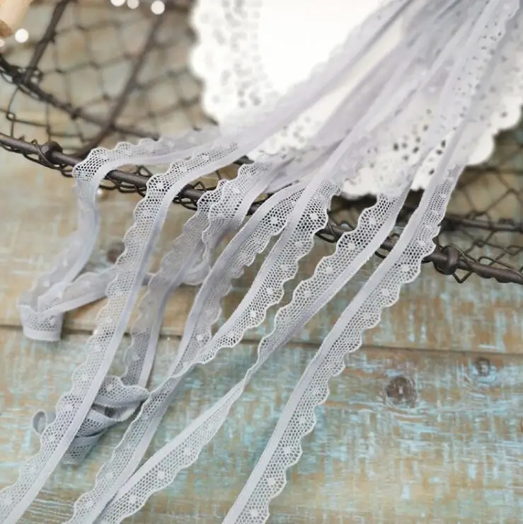 10 м/лот горячая Распродажа белый розовый синий африканская эластичная кружевная