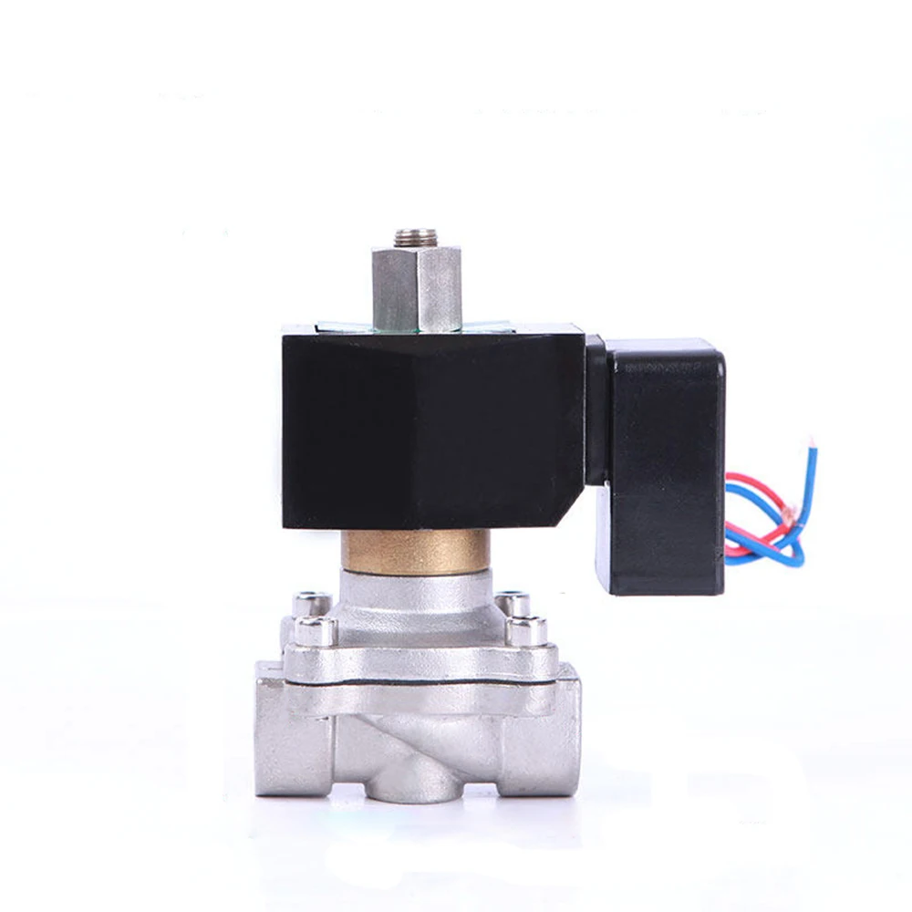 DN10 DN15 DN20 DN25 DN32 DN40 DN50 Normally Closed Solenoid Valve Water Stainless Steel IP65 Fully Enclosed Coil | Обустройство дома