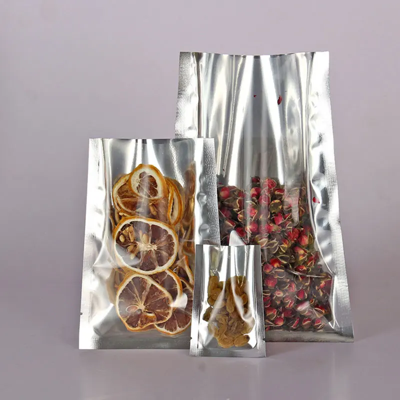 100 шт прозрачные защитные пленки для переднего сумки мешки замка застежка молнии