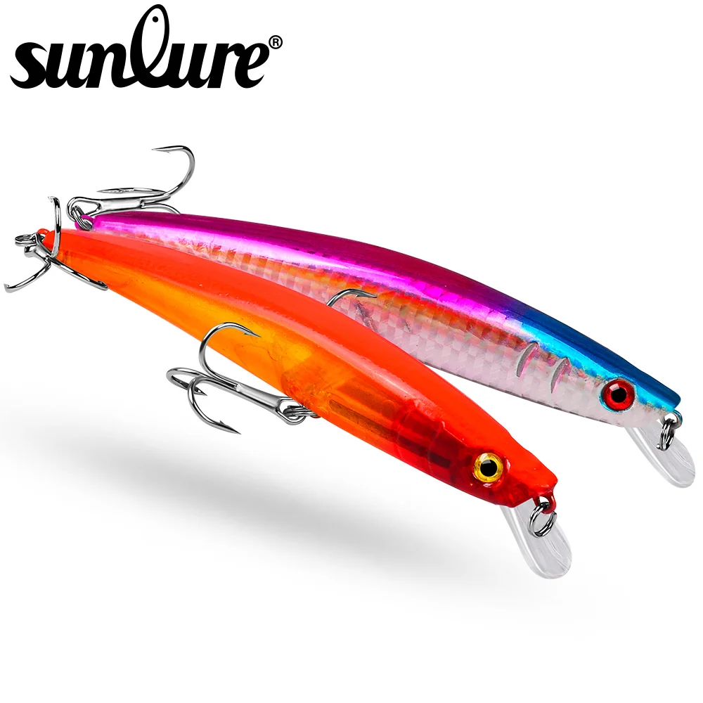 Sunlure 1 шт. топвотер гольян приманка для рыбной ловли 11 5 см-10 2 г жесткие