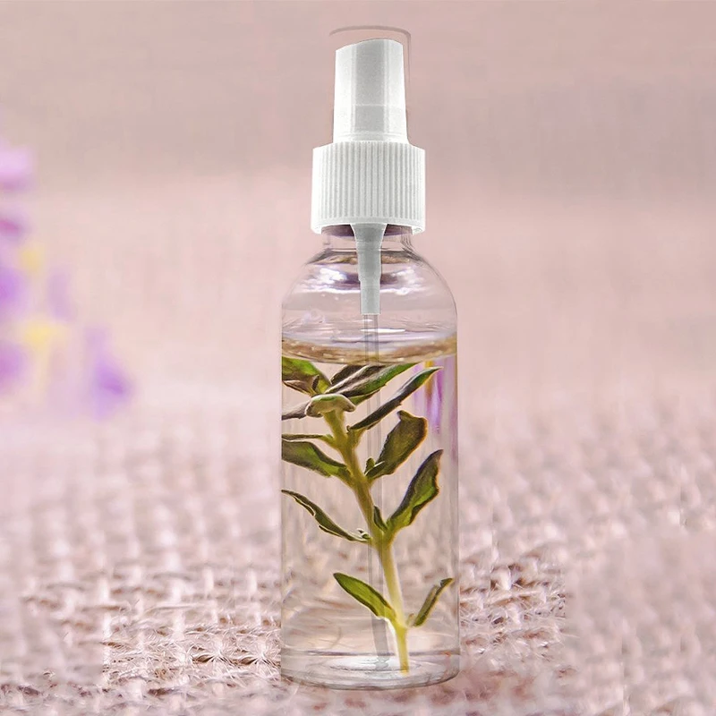 

20 Pack Fine Mist Clear Spray Bottles 2.7Oz with Pump Spray Cap, Reusable and Refillable Small Empty Plastic Bottles for Travel,