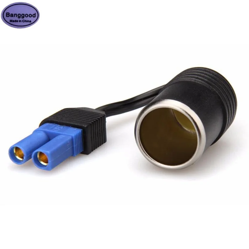 

Auto Electric EC5 Connector DC 12V Female Cigarette Lighter Car MP3 Refrigerator Data Recorder Jump Start Power Charger Adapter