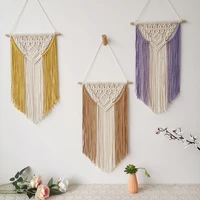 bohemian style tassel tapestry hand woven macrame homestay wall hanging tapestries home living room wall decoration