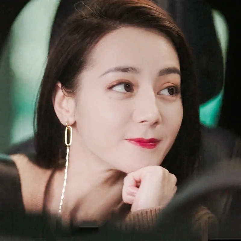 

Chinese Fashion Zircon Tassel Earrings for Women Trendy Simplicity Jewelry Elegant Dangle Earrings Female Delicate Drop Earrings