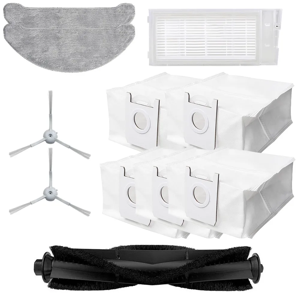 

Для робота-пылесоса Xclea H30 Plus, боковая щетка, тряпки для мытья, фильтр, мешки для пыли, роликовые детали