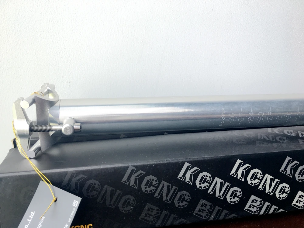 KCNC LITE WING 7000 33 9*550 мм Длинный велосипедный Подседельный штырь складной M6 титановые