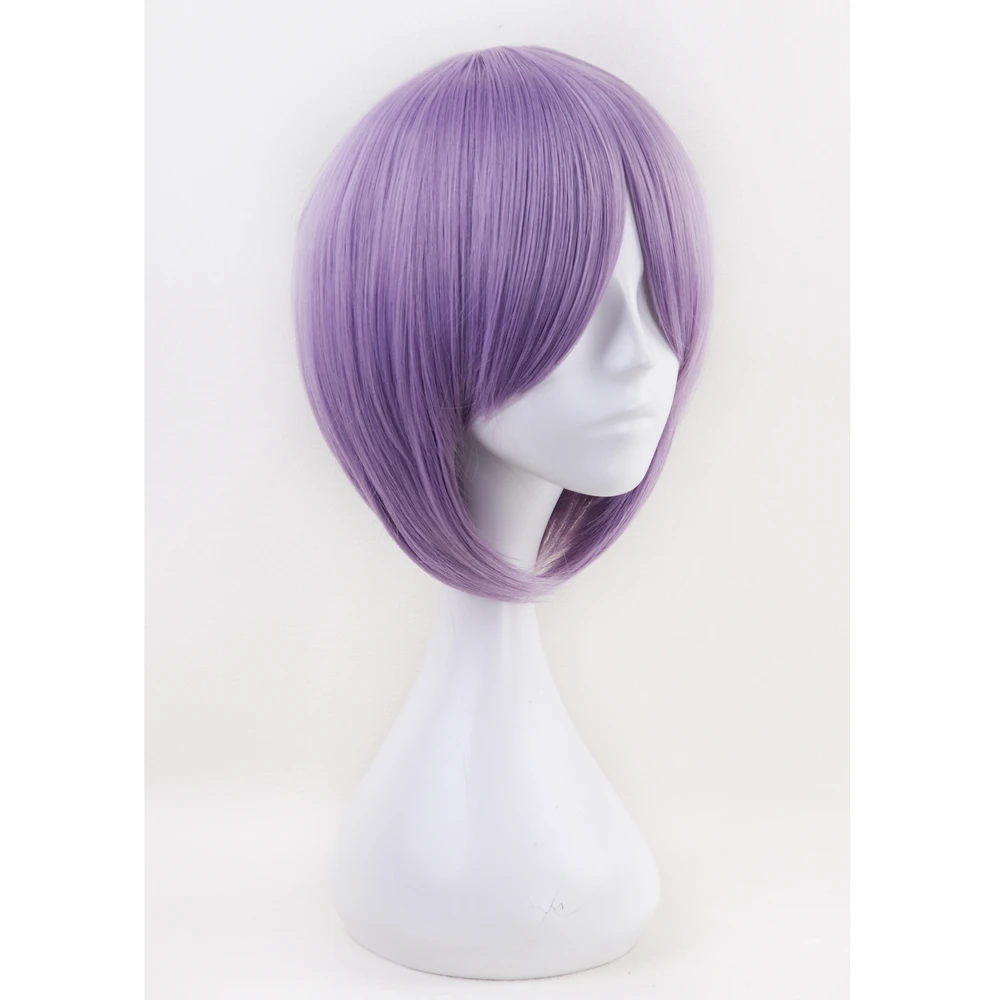 Euryale Stheno Fate Grand Order FGO Straight Purple Cosplay Ponytail Halloween Party Synthetic Hair + Free Wig Cap |