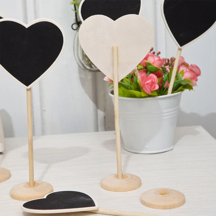 1 шт. деревянная мини доска в форме сердца|Таблички и знаки| |