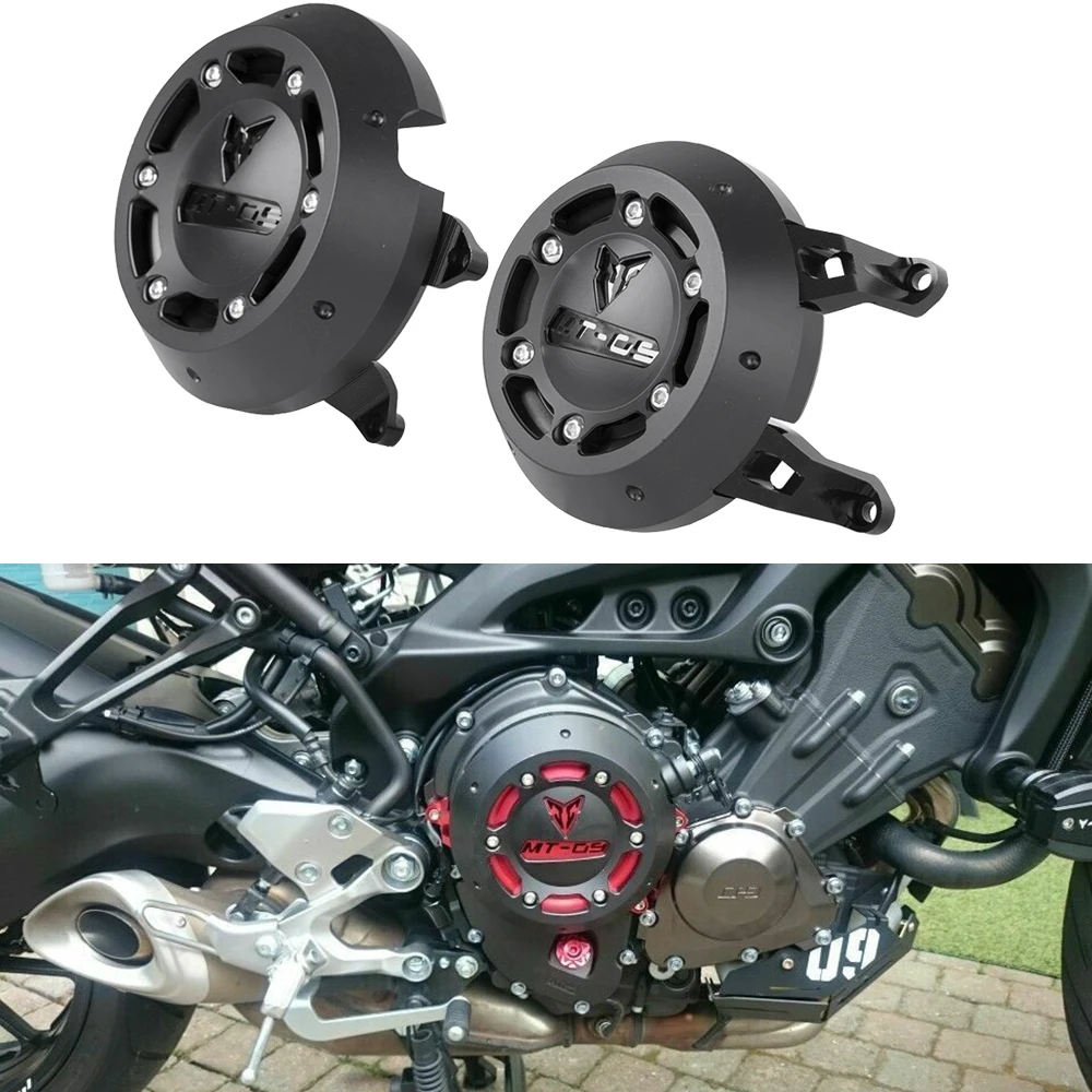 Защитная крышка двигателя защитный чехол слайдер для 2014-2016 Yamaha MT-09 FZ-09 TRACER 900 SPORT