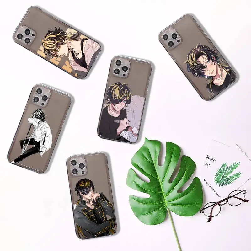 

Tokyo Revengers Manjiro Sano Phone Case Transparent for iPhone 7 8 11 12 se 2020 mini pro X XS XR MAX Plus