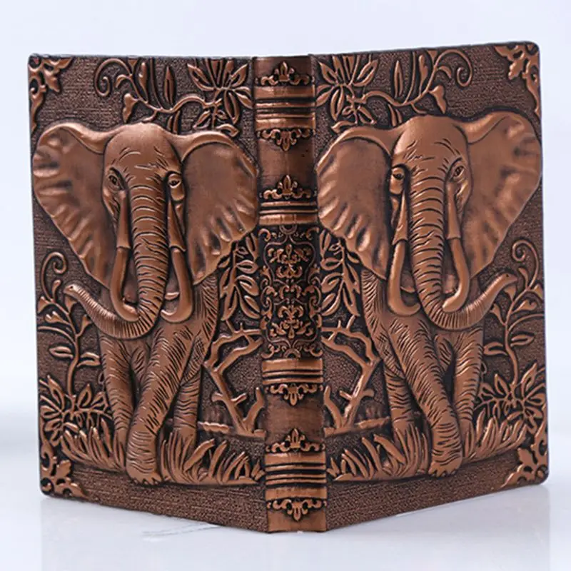 Тисненый 3d блокнот в виде слона журнал дорожный дневник планировщик деловые и