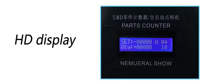 Автоматическая SMD комплектующие Счетчик SMD Счетная машина хорошее качество регулируемая скорость точки счетчик машина MRD-901