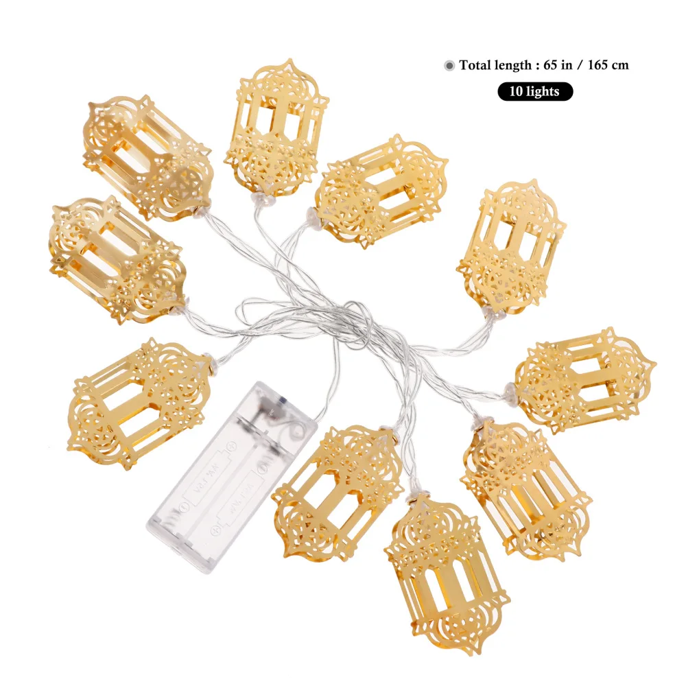 

1 Set Creative String Lamp LED Fairy String Light for Muslim Lesser Bairam