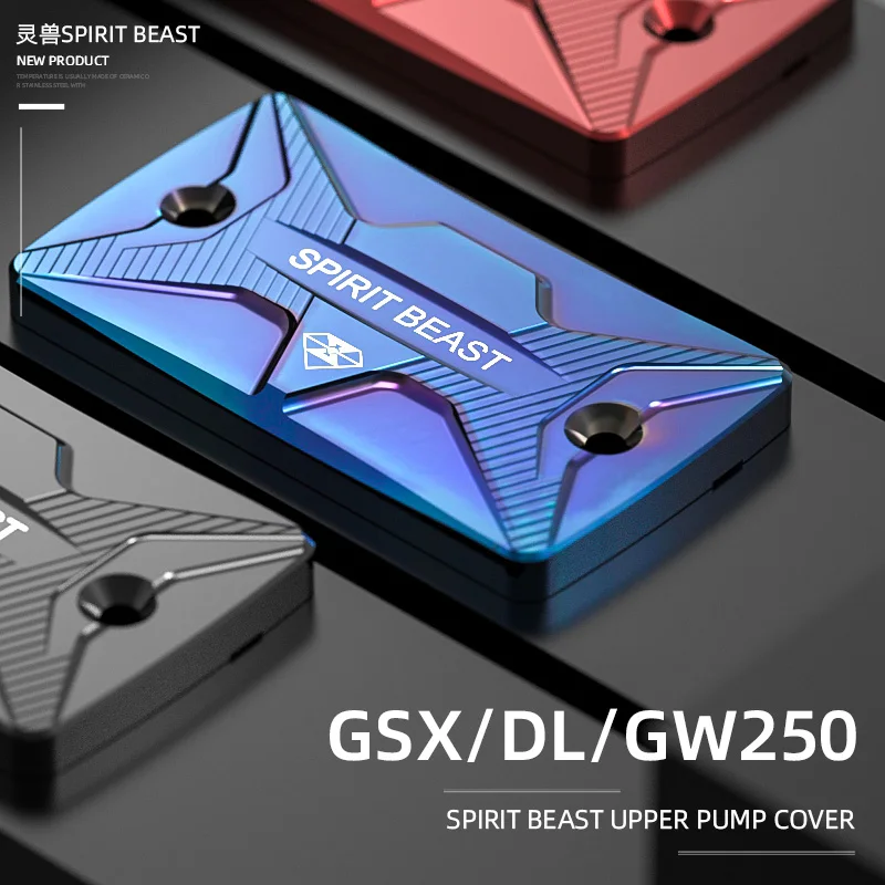 

Spirit Beast Dl250 Upper Pump Cover Gw250 Brake Oil Pump Cover Gsx250r Motorcycle Accessories Appearance Decoration Free Shippin