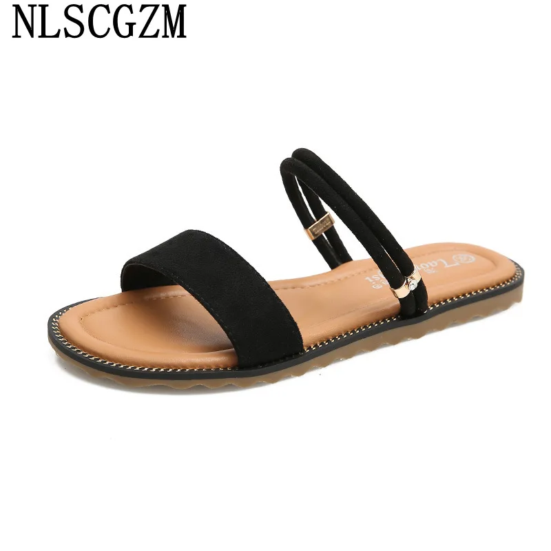 

Ladies Slippers Woman Slippers Slides Women Designer Slippers Women Summer 2021 Flats Shoes Women Beach Shoes Zapatillas Mujer