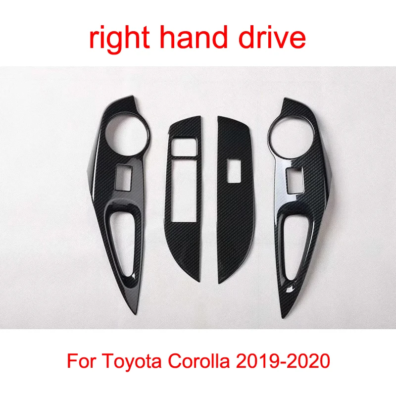 4 шт. кнопки для правого руля Toyota Corolla 2019 2020|Лепнина интерьера| |