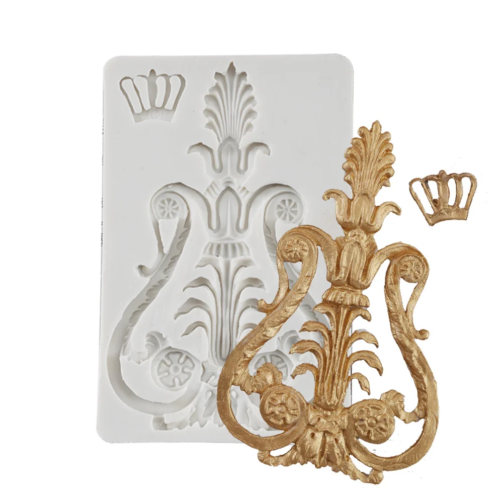 Luyou 1 шт. Корона силиконовая смола помадные формы для украшения торта инструменты