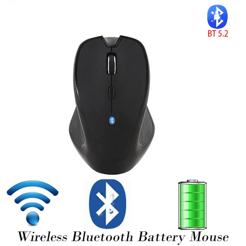 

Wireless BT Mouse 1600 DPI 6 buttons ergonomic for imac pro macbook laptop computer optical mice honor magicbook