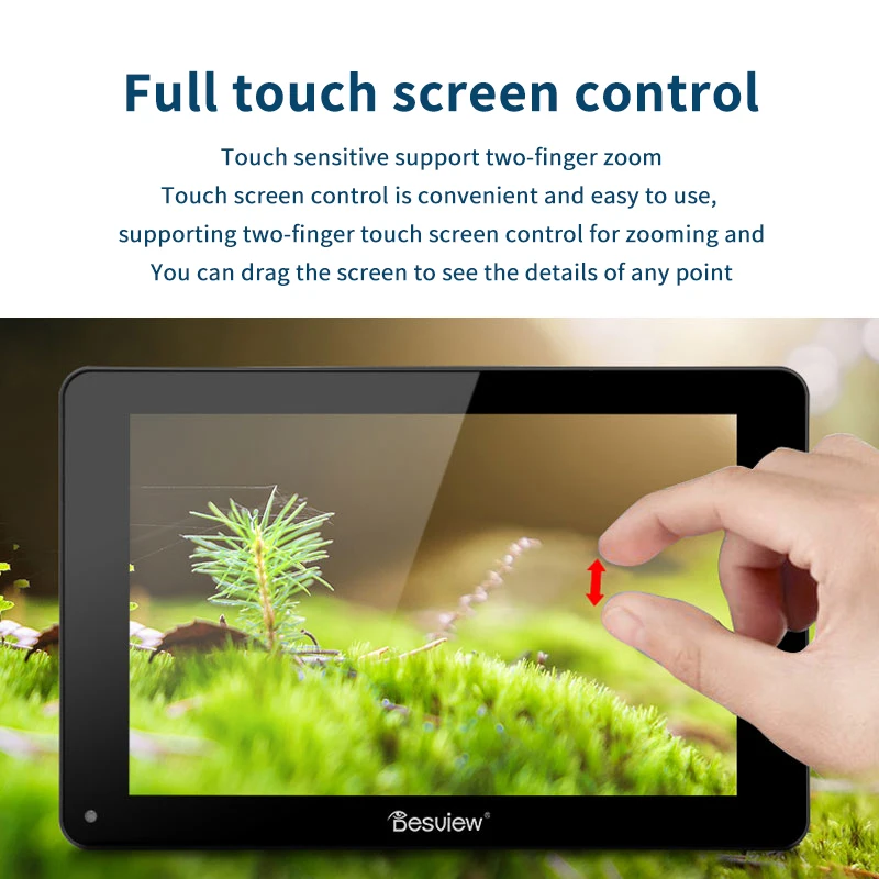 7-дюймовый сенсорный экран для камеры Desview R7S II наружный монитор 1920x1200 4K HDMI 3G-SDI LUT