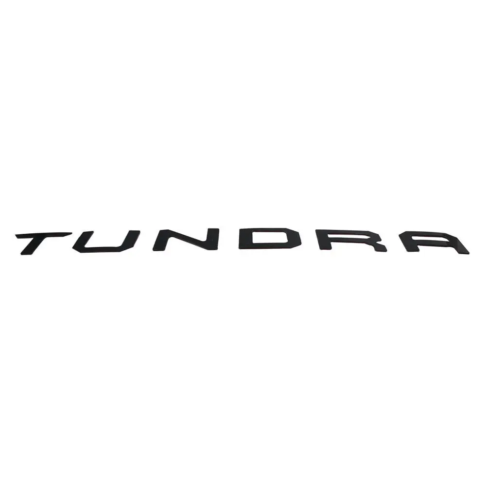 Задняя дверь буквы вставка 3D Пластиковая Наклейка для Toyota TUNDRA 2014 2018|Хромирование|