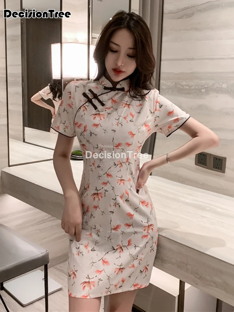 

2021 vintage elegant chinese dress women qipao sexy high slit chinese cheongsam dress women oriental dress evening party dress