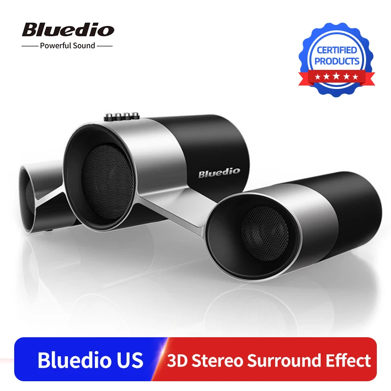 Беспроводная домашняя аудиосистема Bluedio US запатентованная система с 3 драйверами