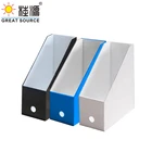 Складная папка для документов красочный ящик для газет Настольный органайзер журнал книгодержатель гофрированная папка для документов канцелярские принадлежности (3 шт.)