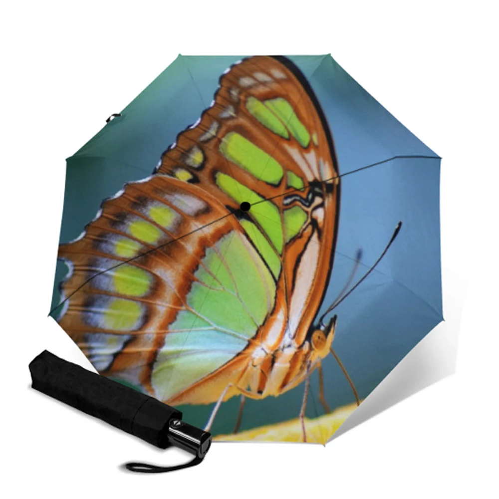 Дорожный автоматический складной зонт солнцезащитные зонты с защитой от УФ