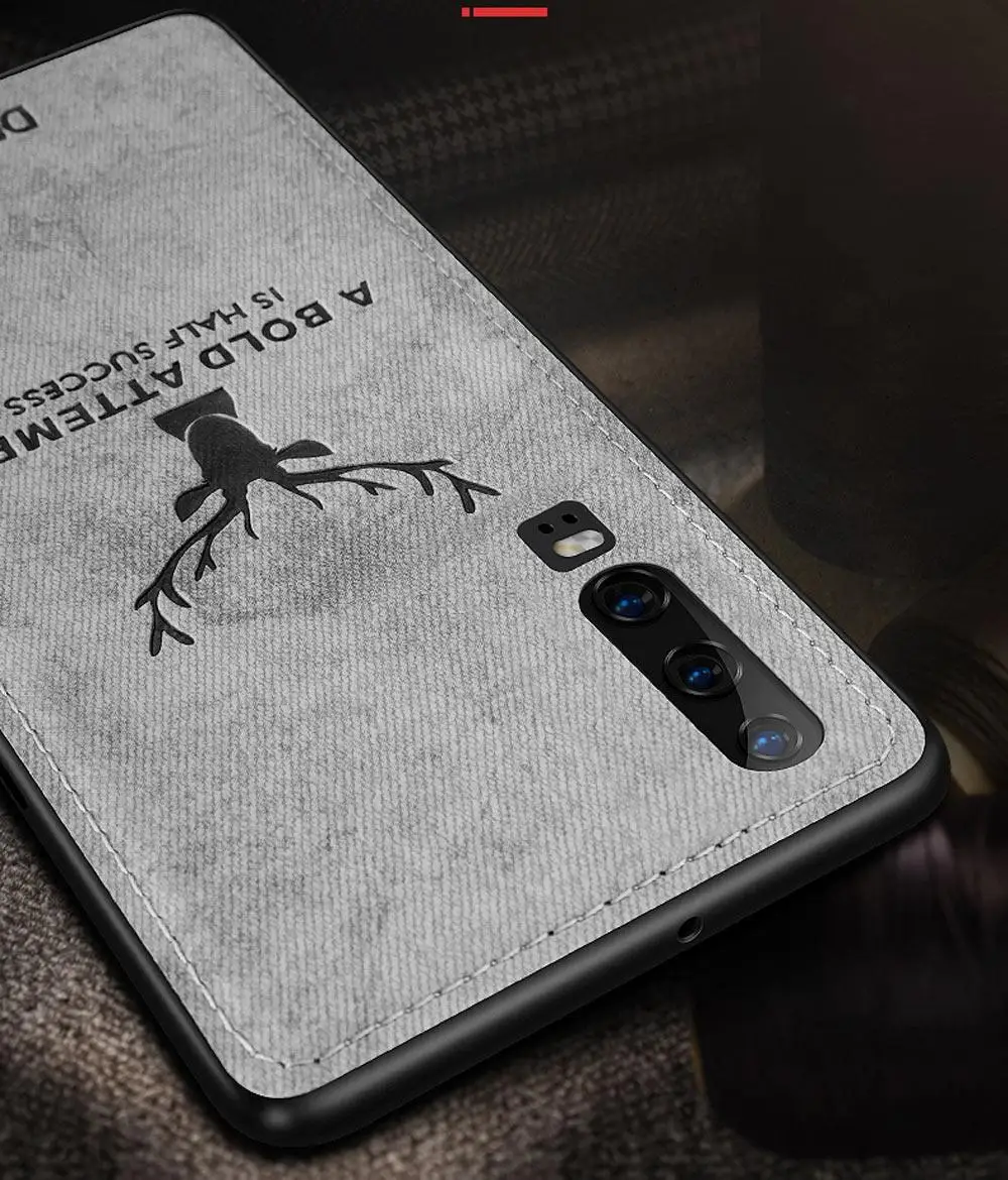 Тканевый чехол для Huawei Mate 30 20 Pro P20 P30 Honor 10 lite 9X 8X 10i 20i 9 P Smart Z Plus 2019 тканевый
