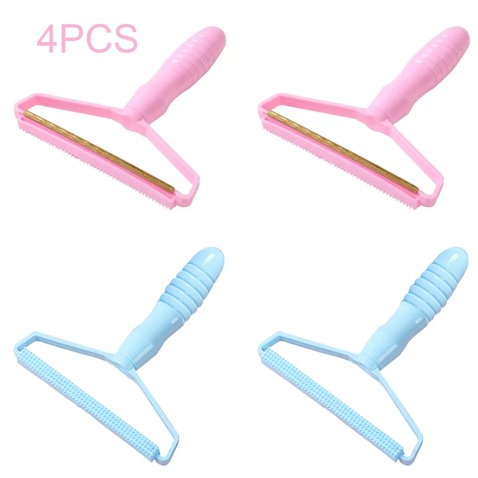 

4pcs Lint Roller For Carpet Blankets Manual Clothes Furniture Fuzz Shaver Home With Handle Sweater Cleaning Tools Reusable